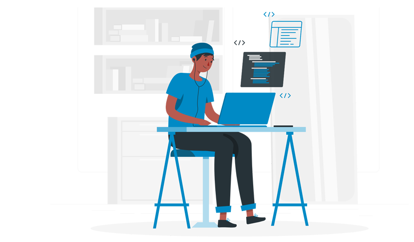 Website Design illustration