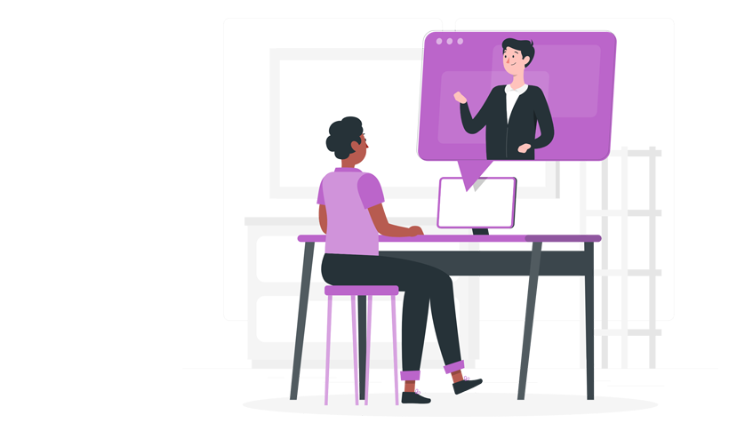 Virtual Learning illustration